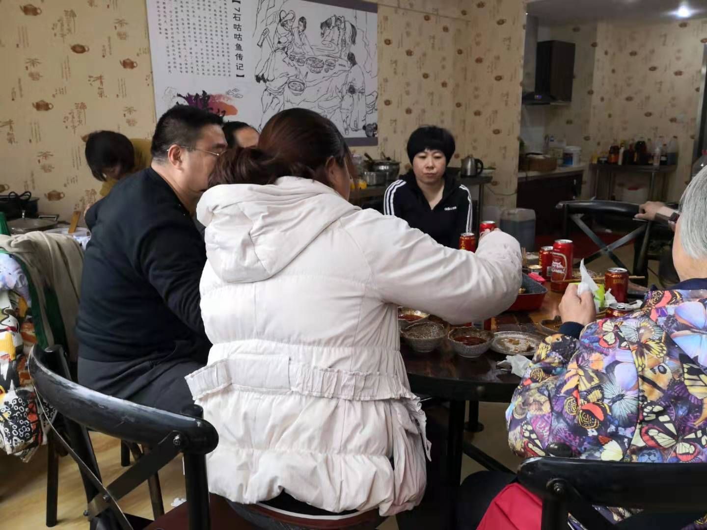 欢迎山西王总携全家考察7石咕咕鱼、跳锅项目
