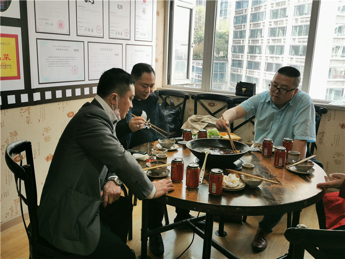 复工大吉 欢迎江苏段总前来考察纸包鱼项目
